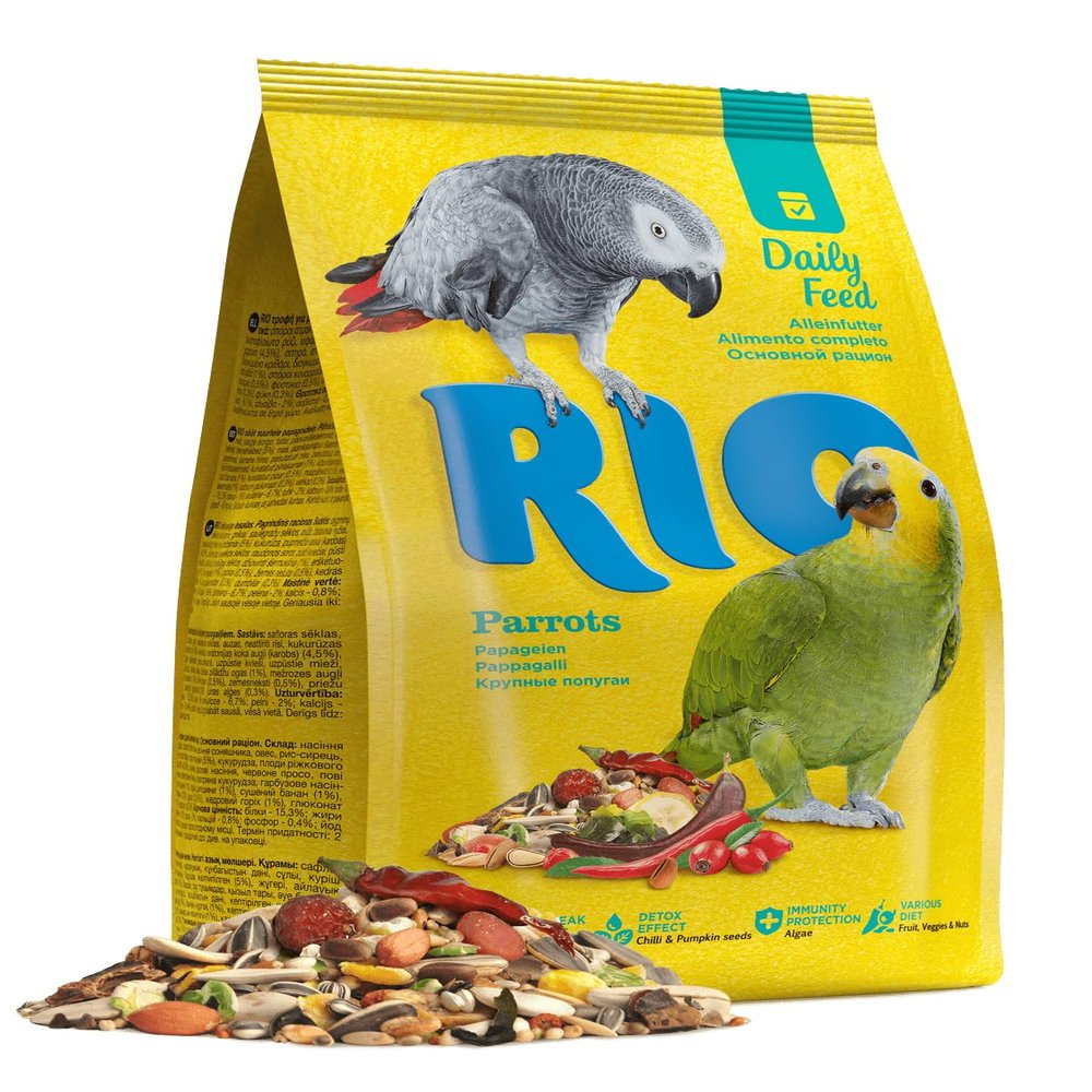 RIO Parrots | 1 kg | Complete Feed for Parrots