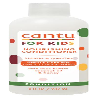 Cantu Nourishing Conditioner for Kids, Shea Butter, Coconut, 237 Milliliters