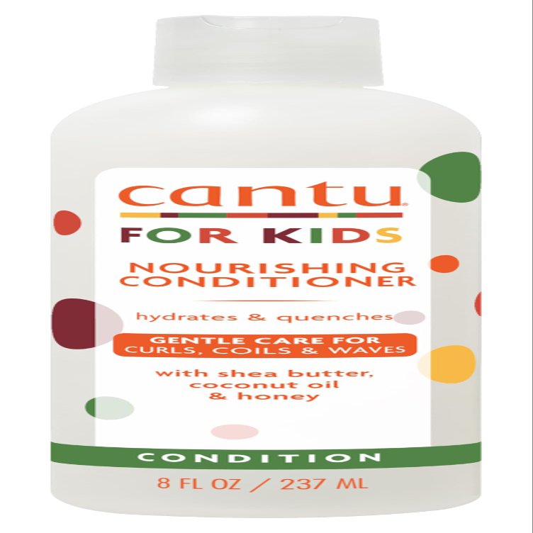 Cantu Nourishing Conditioner for Kids, Shea Butter, Coconut, 237 Milliliters