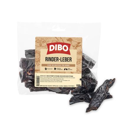 DIBO Beef Liver, 100g Bag