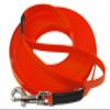 LENNIE Lightweight BioThane Long Line, 13 mm, 20 m, Neon Orange view 1