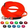 LENNIE Lightweight BioThane Long Line, 13 mm, 20 m, Neon Orange view 2