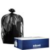 Plasticplace Trash Bags, 1.5L, 33 Gallons, Black, 100 Count view 2