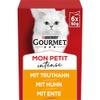 GOURMET Mon Petit Intense, Poultry Variety, 48-Pack (8 x 6 x 50 g) view 1