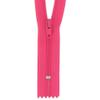 Non-Separating Nylon Zipper, 20 cm, Distrifil, Pink 112 view 1