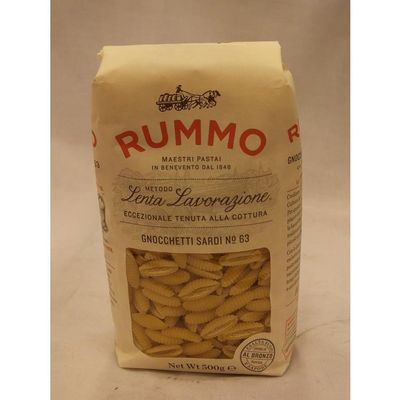 Rummo Gnocchetti Sardi No. 63 Durum Wheat Semolina Pasta, 500 g