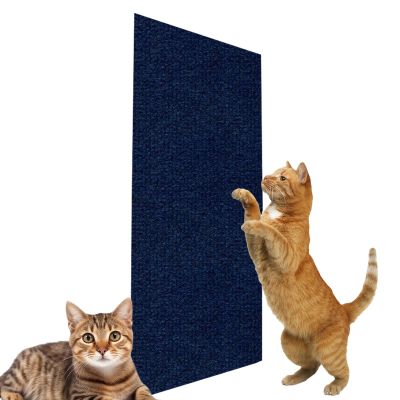 Self-Adhesive Cat Scratching Mat for Walls
