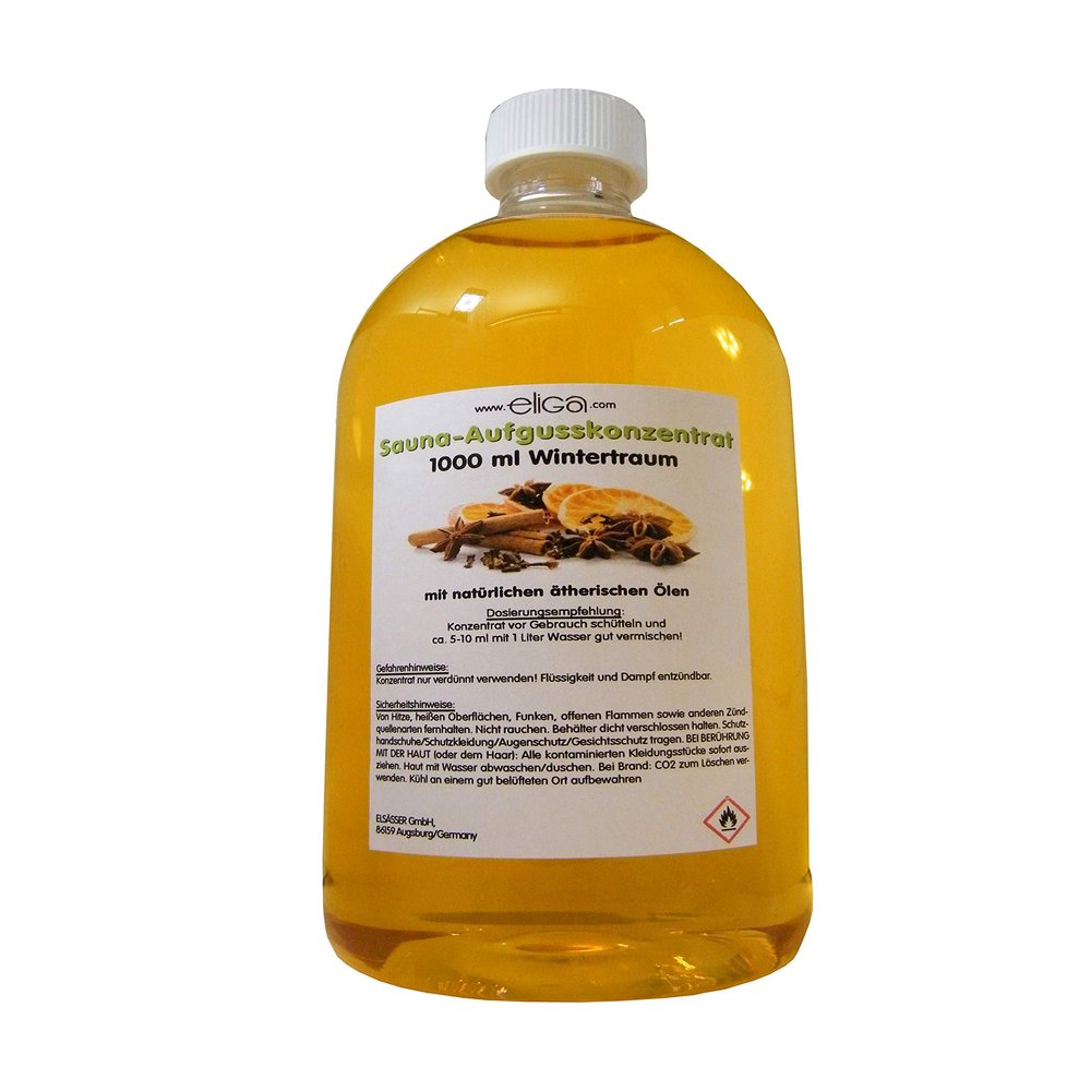 eliga Winter Dream Sauna Infusion Concentrate, 1-Pack (1 x 1 L)