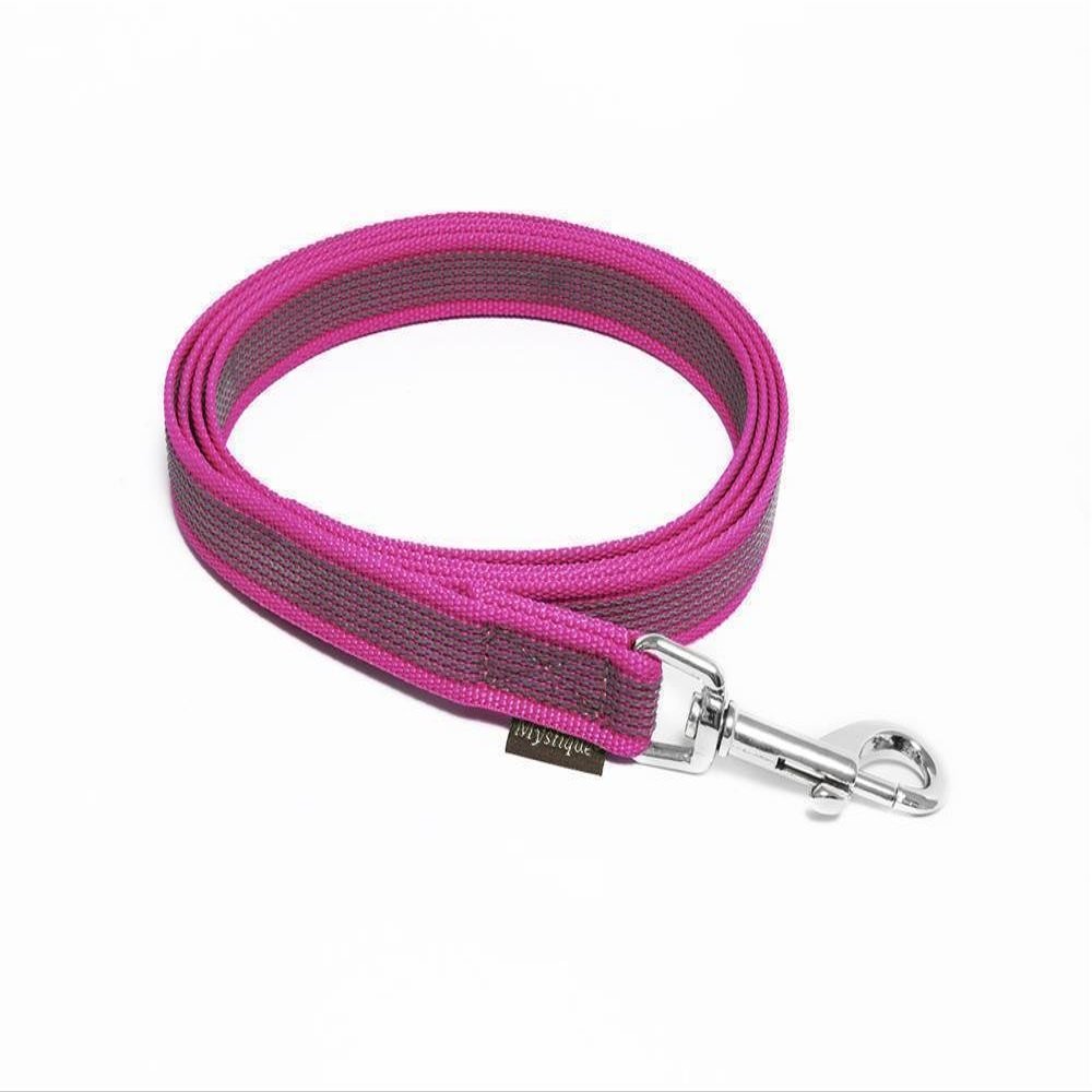 Mystique Rubberized Leash 20 mm, No Hand Loop, Standard Carabiner, Purple, 3 m