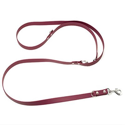 Mystique Biothane Adjustable Leash, 13 mm, Burgundy, 200 cm