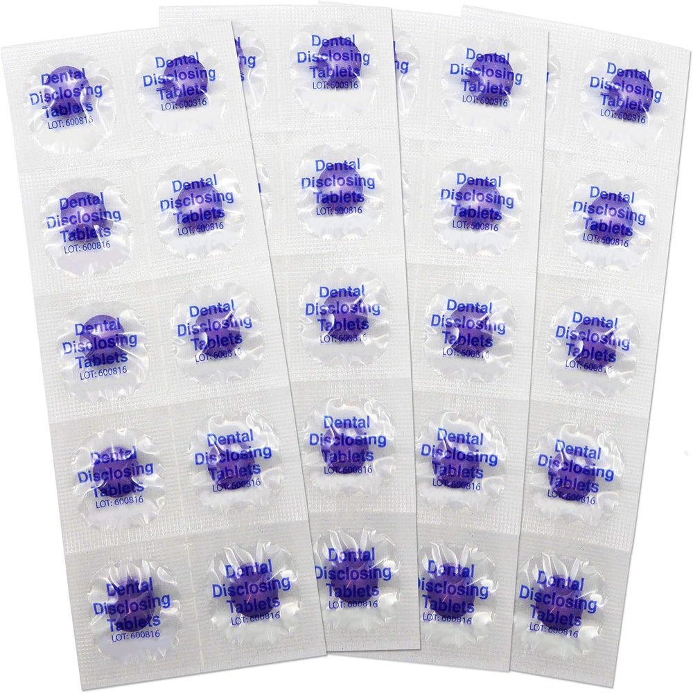 Plaque Test Tablets - 40 Count