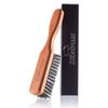 ZilberHaar Beard Brush (Firm Bristles) | 100% Boar Bristles and German Pear Wood | For All Beard Balms and Oils | Made in Germany view 1