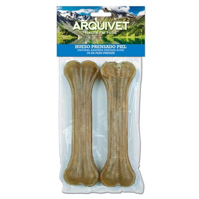 Arquivet Pressed Rawhide Bones, 80 g, 20 cm (2-Pack)
