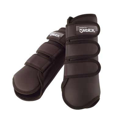 ESKADRON Allround Leg Wraps, 2-Piece Set for Hind Legs, 3choco