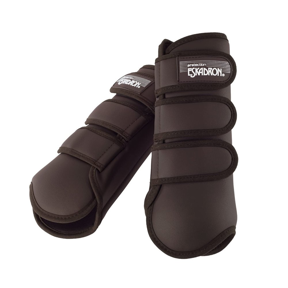 ESKADRON Allround Leg Wraps, 2-Piece Set for Hind Legs, 3choco