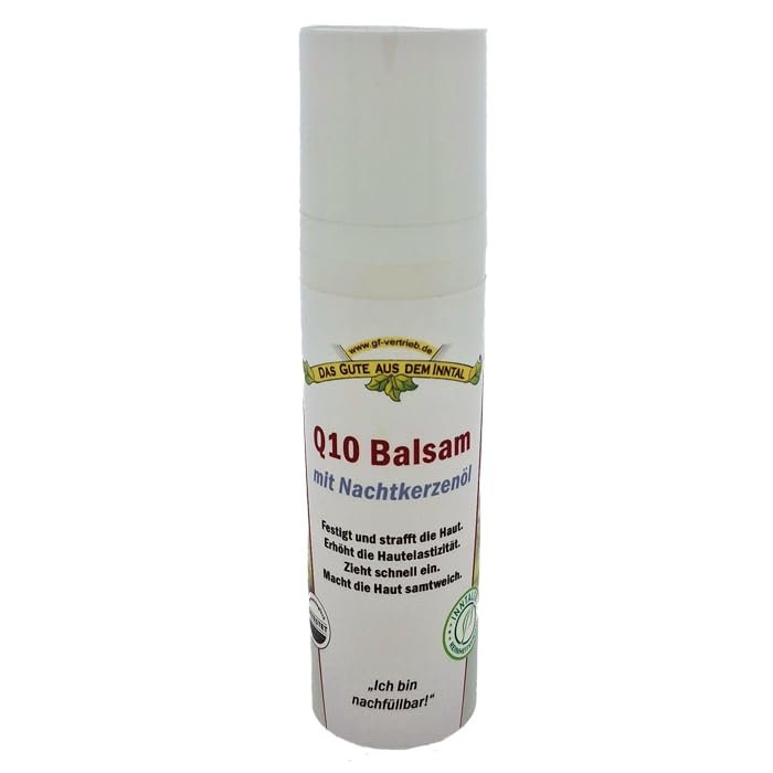 Q10 Balm with Evening Primrose Oil, 75 ml Pump Dispenser