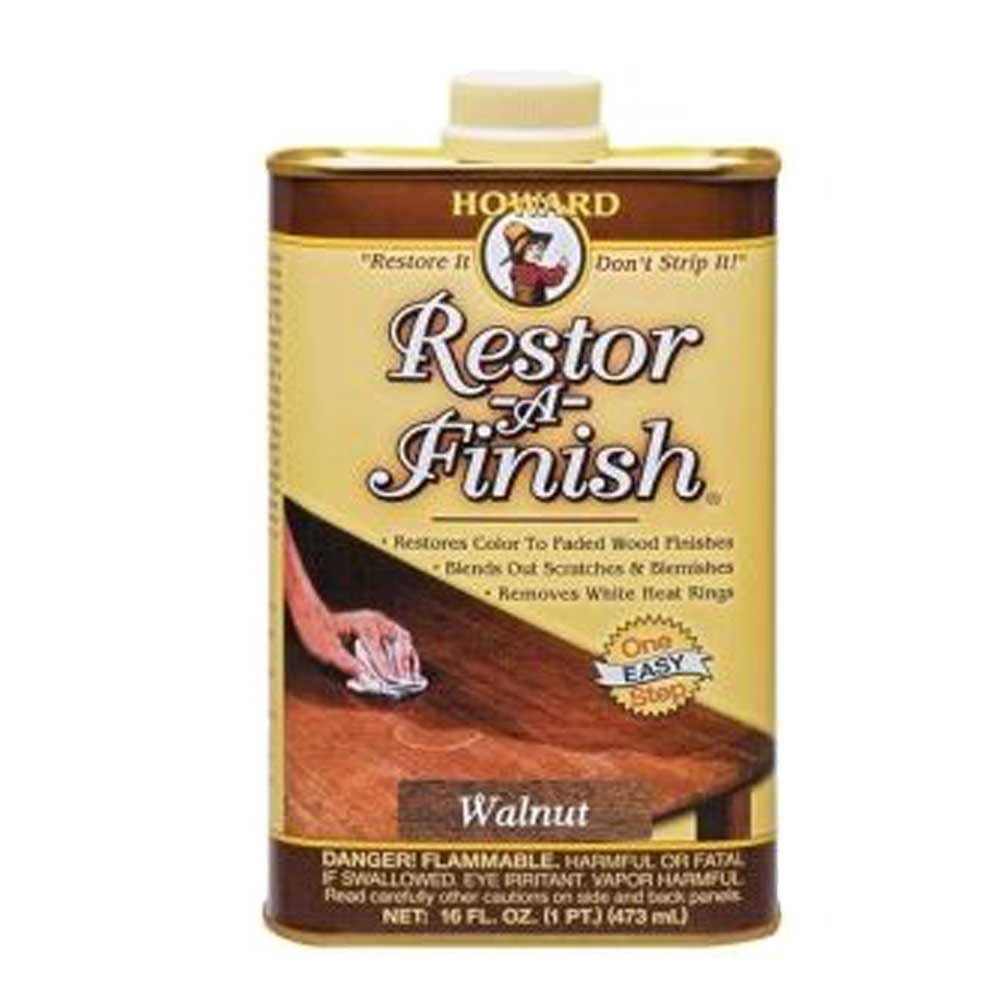 Howard Restor-A-Finish Wood Polish, 473 ml, Walnut, RF4016