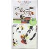 RoomMates Repositionable Soccer Player Stickers (53 Stickers) view 3