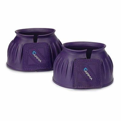 Shires ARMA Touch Close Over Reach Boots Cob Purple