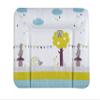 Schardt Changing Pad, Owl and Hedgehog, Wipe-Clean Cover, 84 x 74 cm view 1