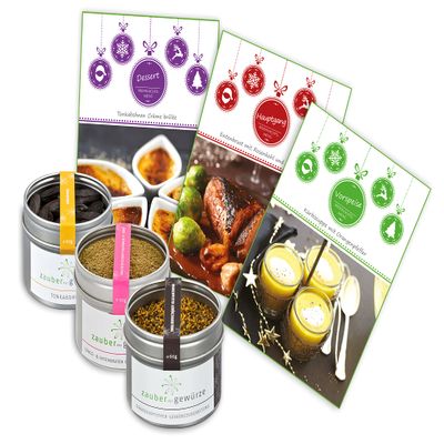 Zauber der Gewürze Christmas Menu Spice Set