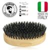 Natural Wood Beard Brush with Wild Boar Bristles view 2
