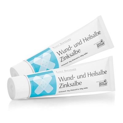 Sanct Bernhard Wound and Healing Ointment with Zinc Oxide, 200 ml