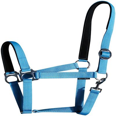 Harry's Horse Padded Halter, Light Blue, Size: Shetland