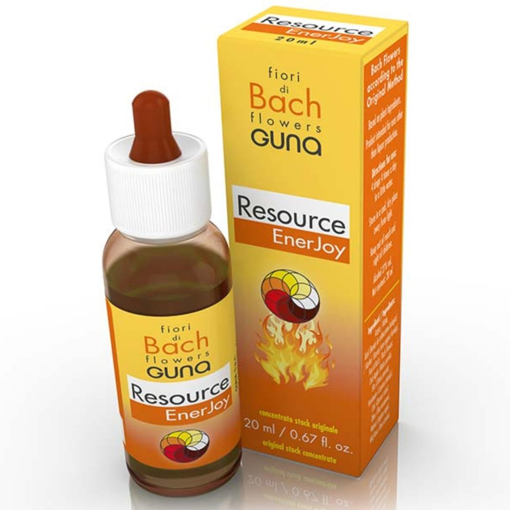 Resource Enerjoy Bach Flower Energy and Vitality Drops, 20 mL