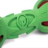 Petface Crinkle Dumbbell Dog Toy, 15 cm, Green view 2