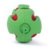 Petface Crinkle Dumbbell Dog Toy, 15 cm, Green view 4