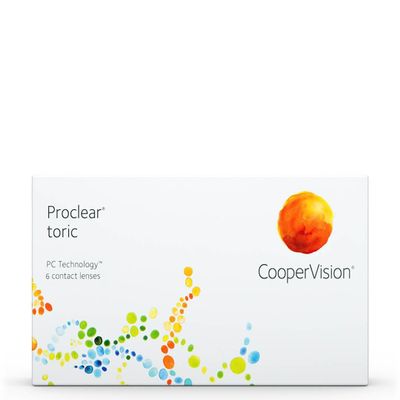 CooperVision Proclear Toric, 6 Lenses / BC 8.8 mm / DIA 14.4 mm / -4.50 Diopters