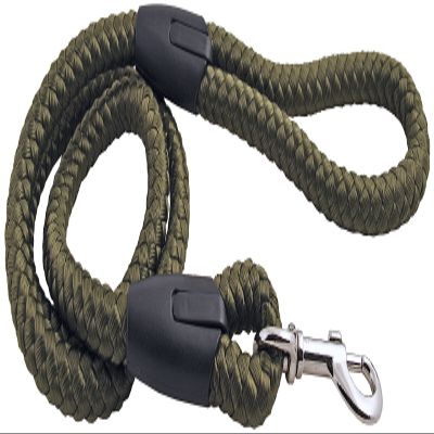 CHAPUIS SELLERIE SLA110 Dog Leash - Green Polypropylene Rope, 15 mm Diameter, 120 cm Length, Size XL