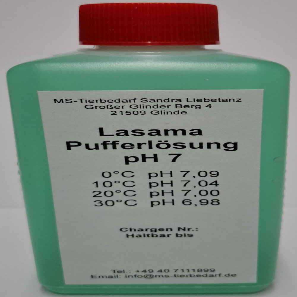 Lasama pH 7 Buffer/Calibration Solution, 500 ml