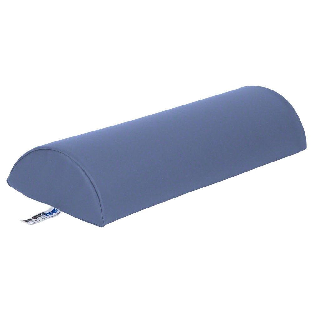 Sport-Tec Half-Round Positioning Roll with Faux Leather Cover, 50 x 18 x 9 cm