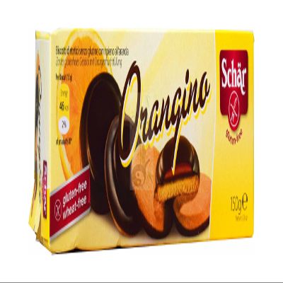 Schär Orangino Gluten-Free Soft Cake, 8 x 150 g