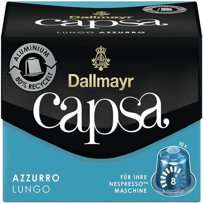 Dallmayr capsa Lungo Azzurro, 10 capsules, 56 g