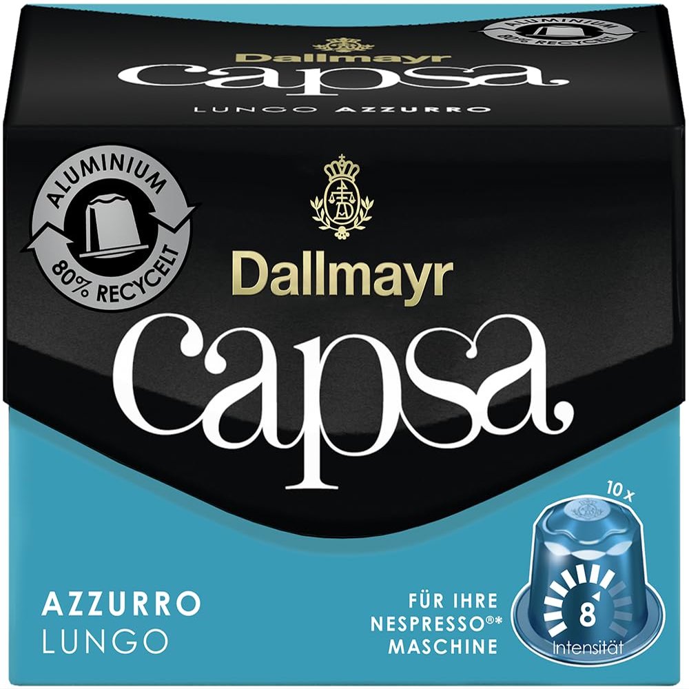 Dallmayr capsa Lungo Azzurro, 10 capsules, 56 g