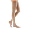 mediven comfort Compression Stockings – AG Thigh-High, KKL 1, IV, Caramel, Open Toe, Short, Sensitive Grip Band view 3