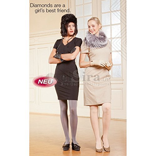 Compressana Diamonds Compression Pantyhose, CCL 2, AT, Standard Length, Standard Waist, Graphite, with Toe Type I