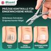 Blizzard Toenail Nipper, 13 cm – Extra-Slim Corner Nipper with Curved Cutting Edge view 2
