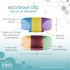 Fresh Products Eco Clip 2.0 Toilet Bowl Air Freshener Sample Pack, 8 Scents view 2