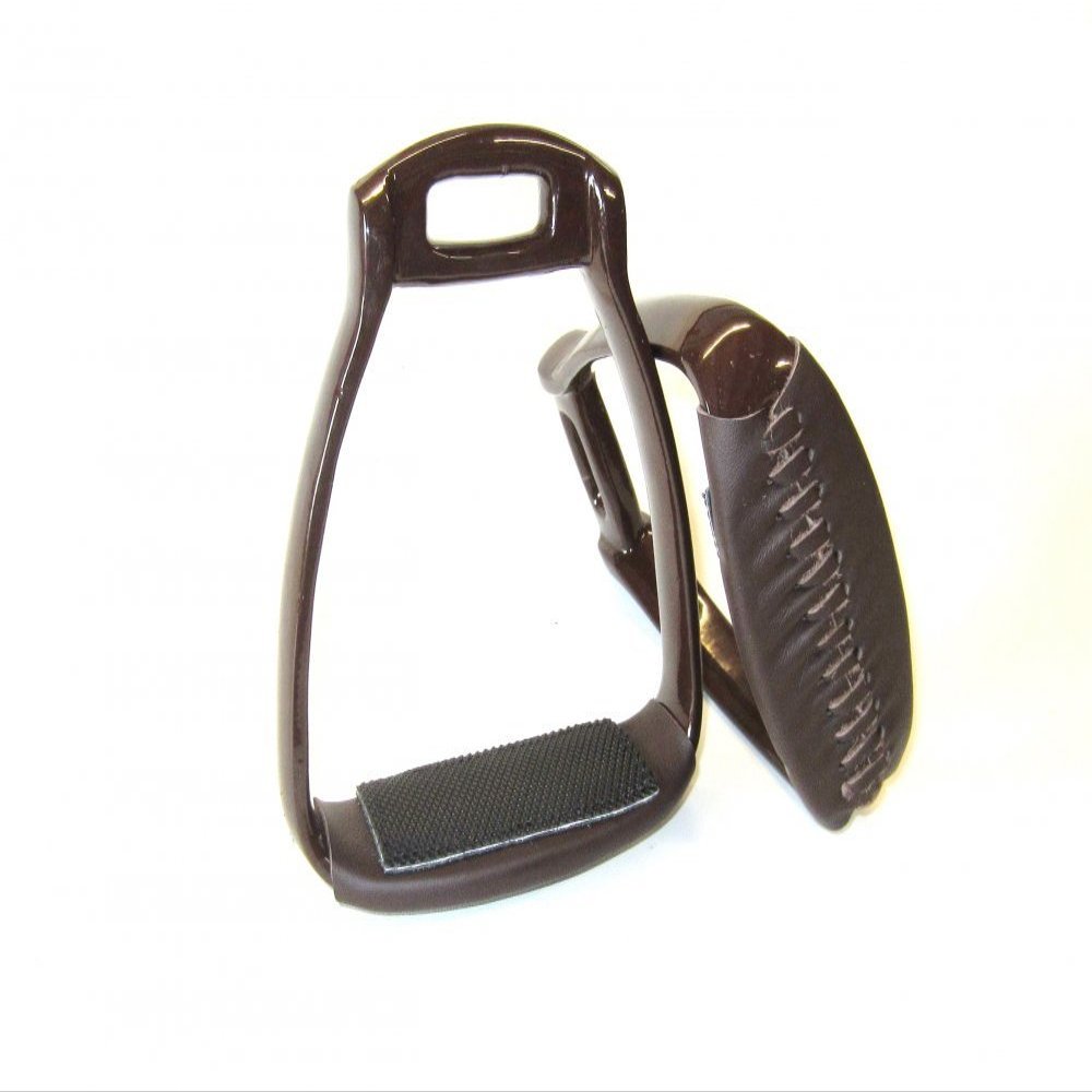 PS Horse Articles Aluminum Stirrup, Black