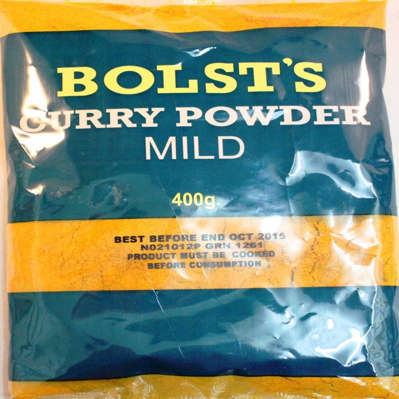 Bolst's Mild Curry Powder, 400 g, 6 Count