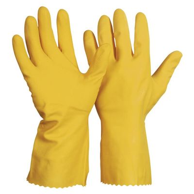 Household and Industrial Glove, Natural Latex, Size M