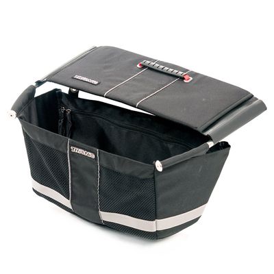Seat Cover and Basket for Trionic Walker 12-inch, Black/Black/Gray