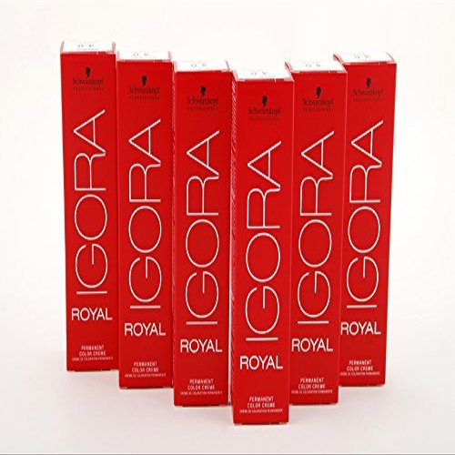 Schwarzkopf Igora Royal 9-7 60 ml, Pack of 6 (6 x 60 ml)