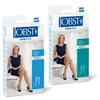Jobst Ultra Sheer 1 AG Petite Open-Toe, Natural, French Bijou, Size III, CCL 1 view 1