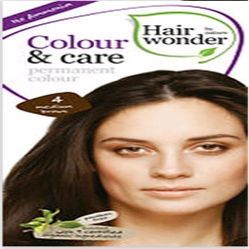Colour and Care – 4 Medium Brown, 6.80 Ounces by Hair Wonder by Nature