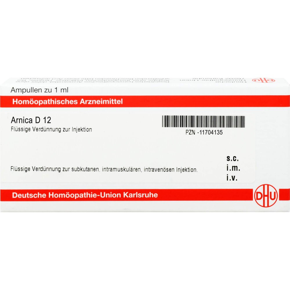 ARNICA D 12 Ampoules, 8 x 1 mL